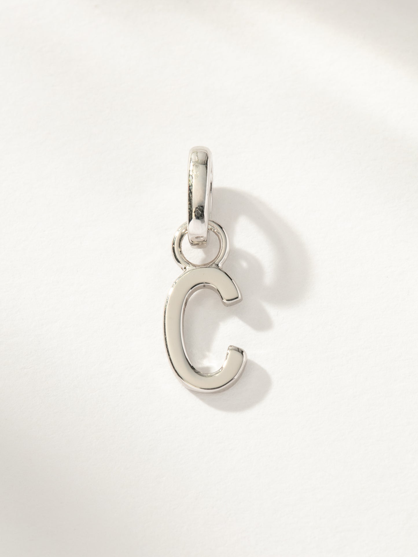 Letter Charm | Silver C | Product Image | Uncommon James