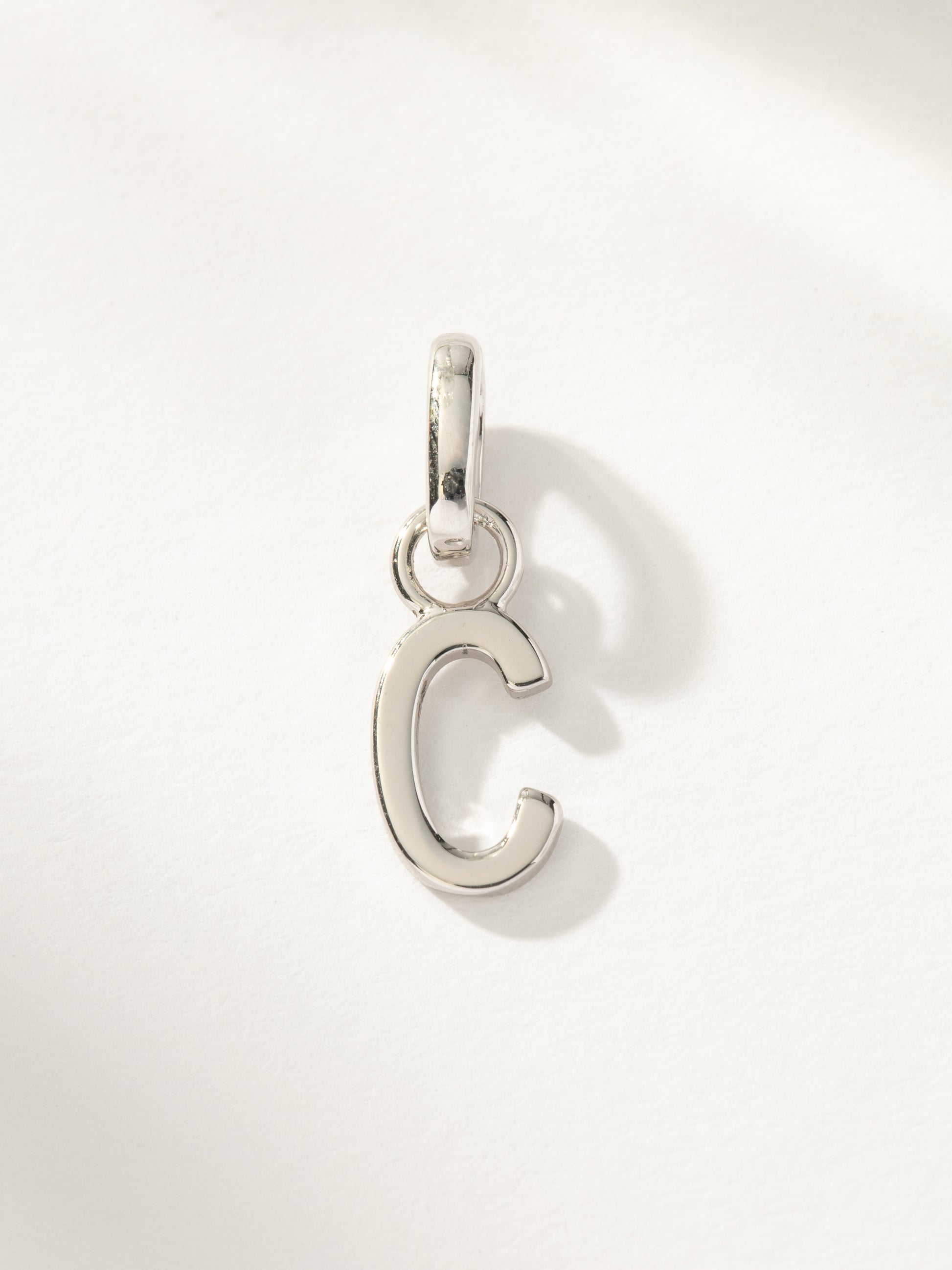 Letter Charm | Silver C | Product Image | Uncommon James