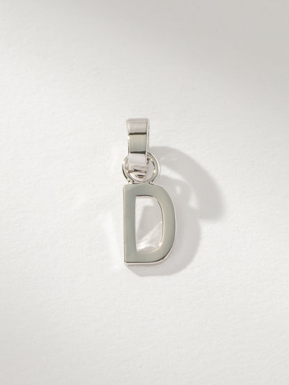 ["Letter Charm ", " Silver Solid D ", " Product Image ", " Uncommon James"]