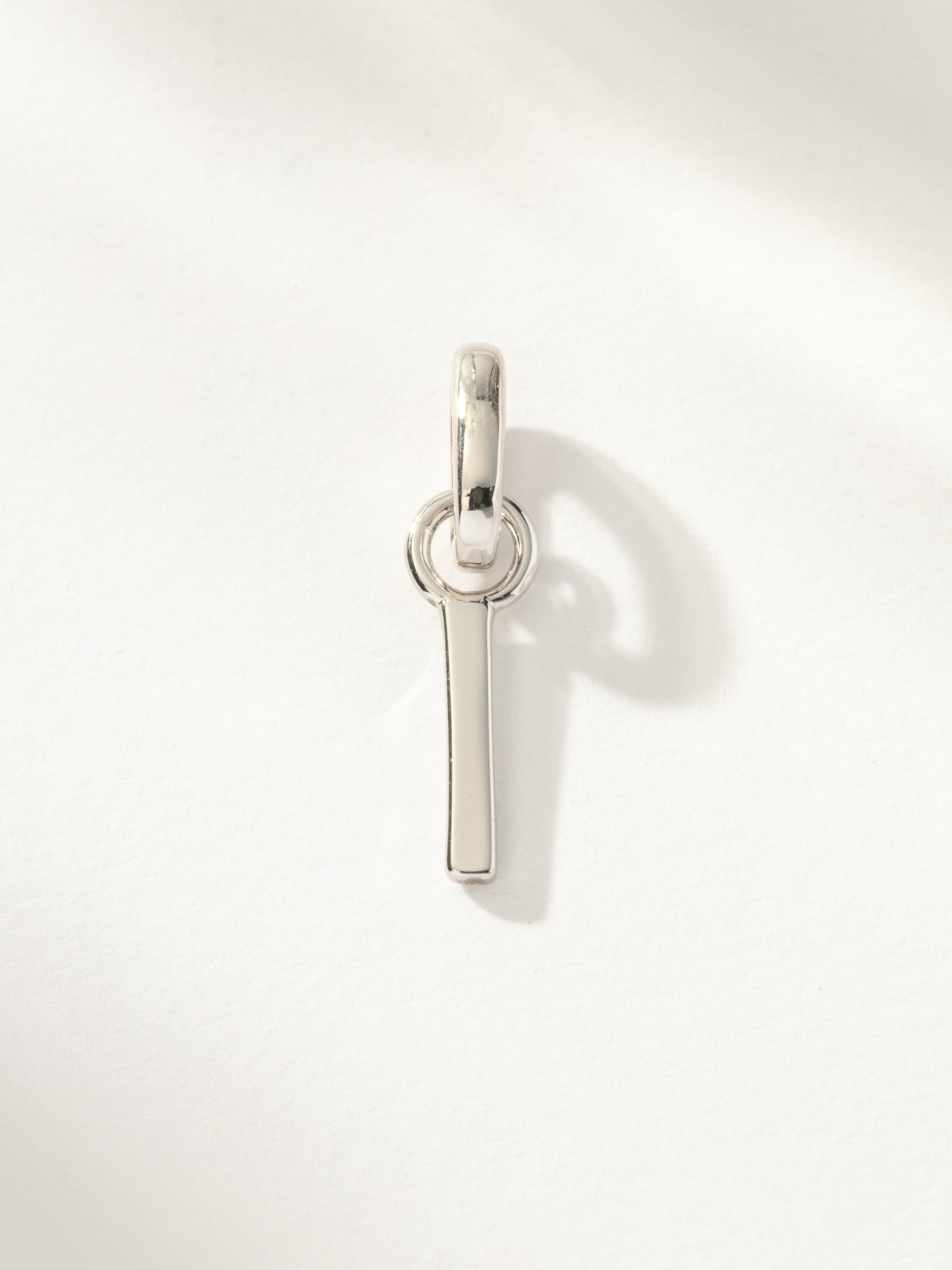 Letter Charm | Silver I | Product Image | Uncommon James
