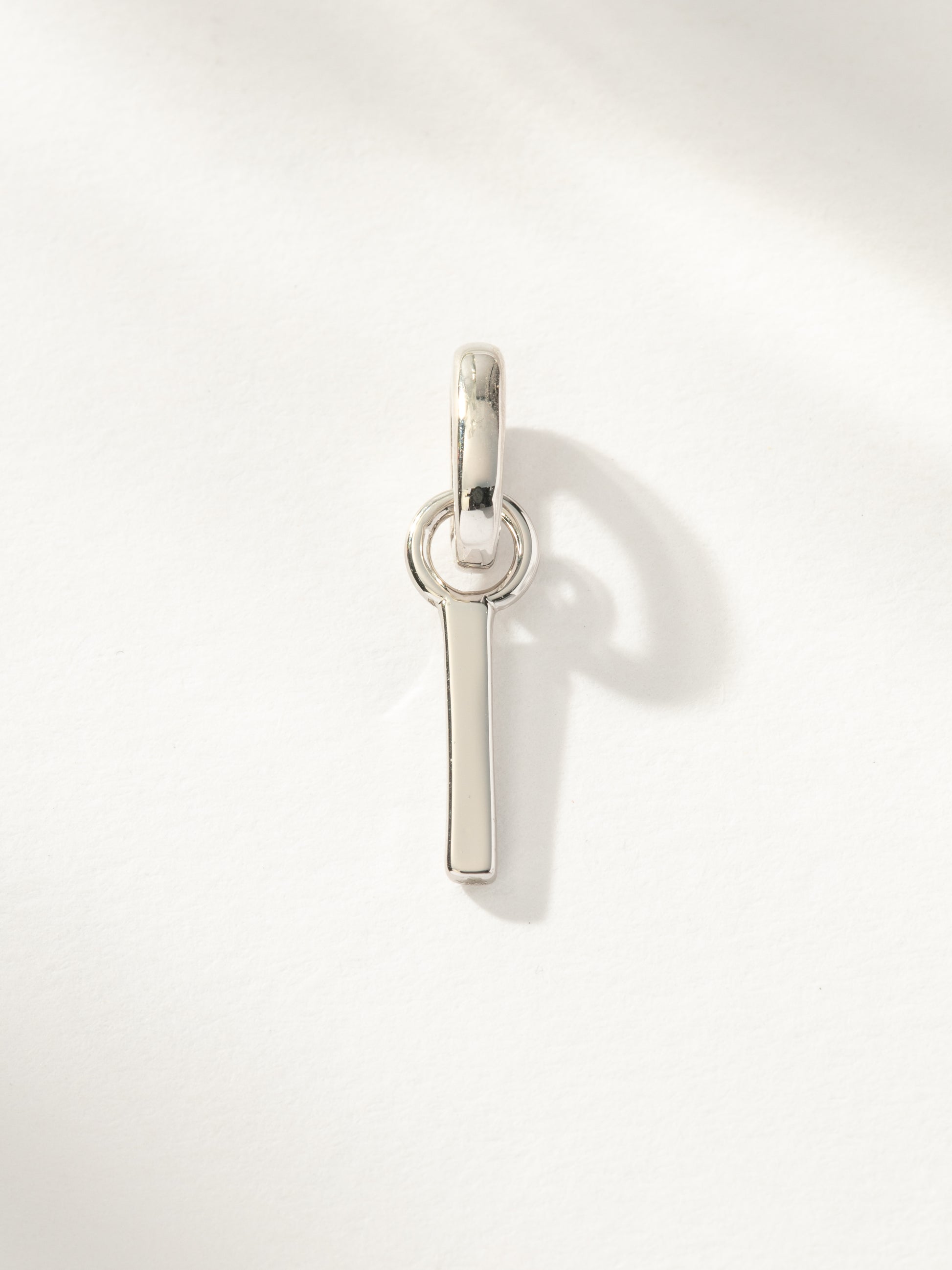 Letter Charm | Silver I | Product Image | Uncommon James