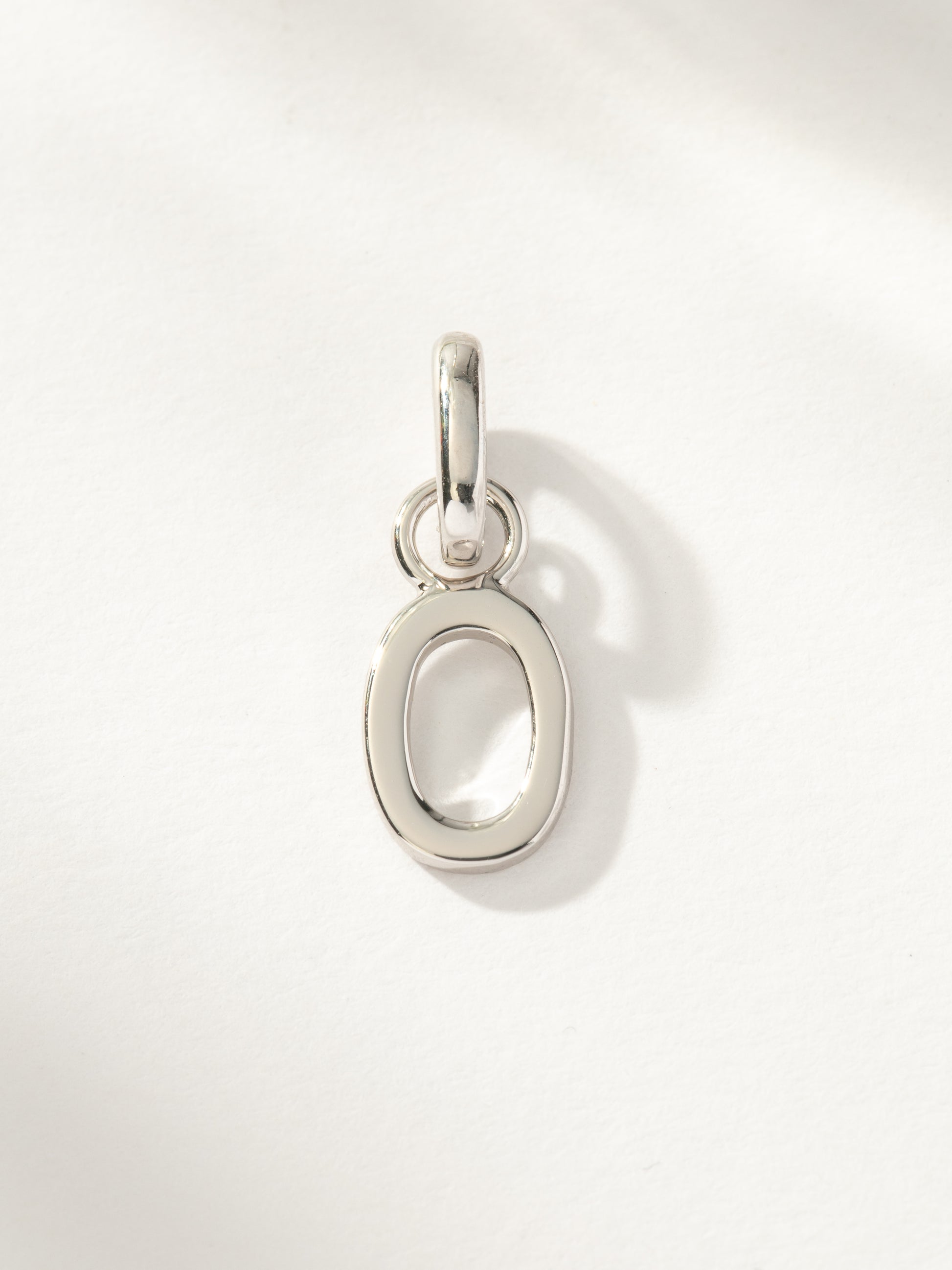 Letter Charm | Silver O | Product Image | Uncommon James