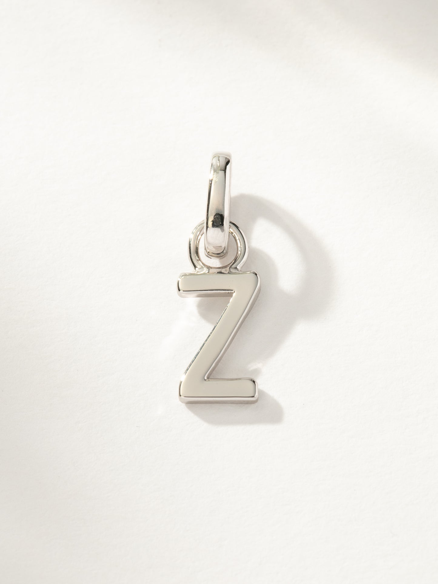 Letter Charm | Silver Z | Product Image | Uncommon James