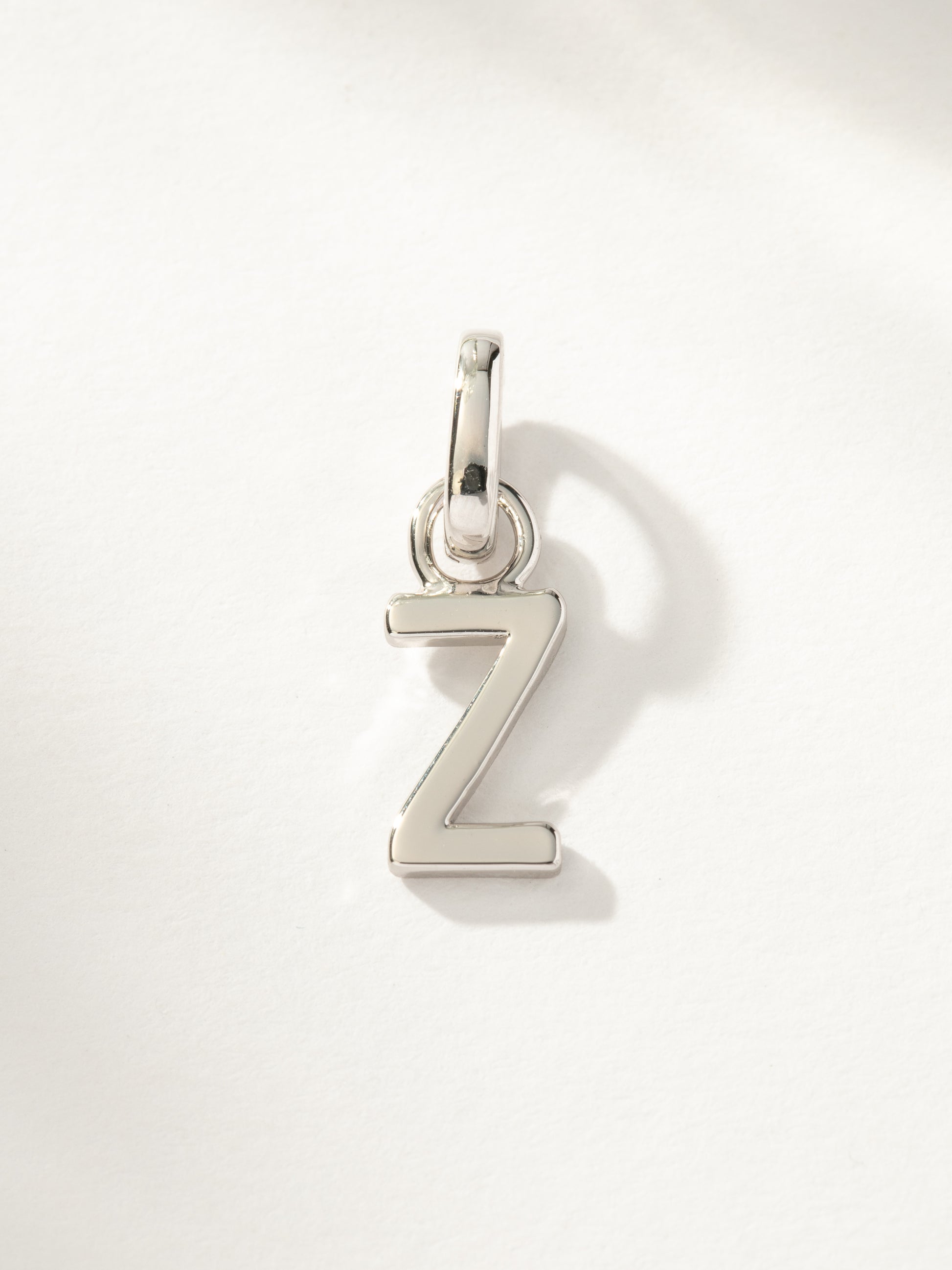 Letter Charm | Silver Z | Product Image | Uncommon James