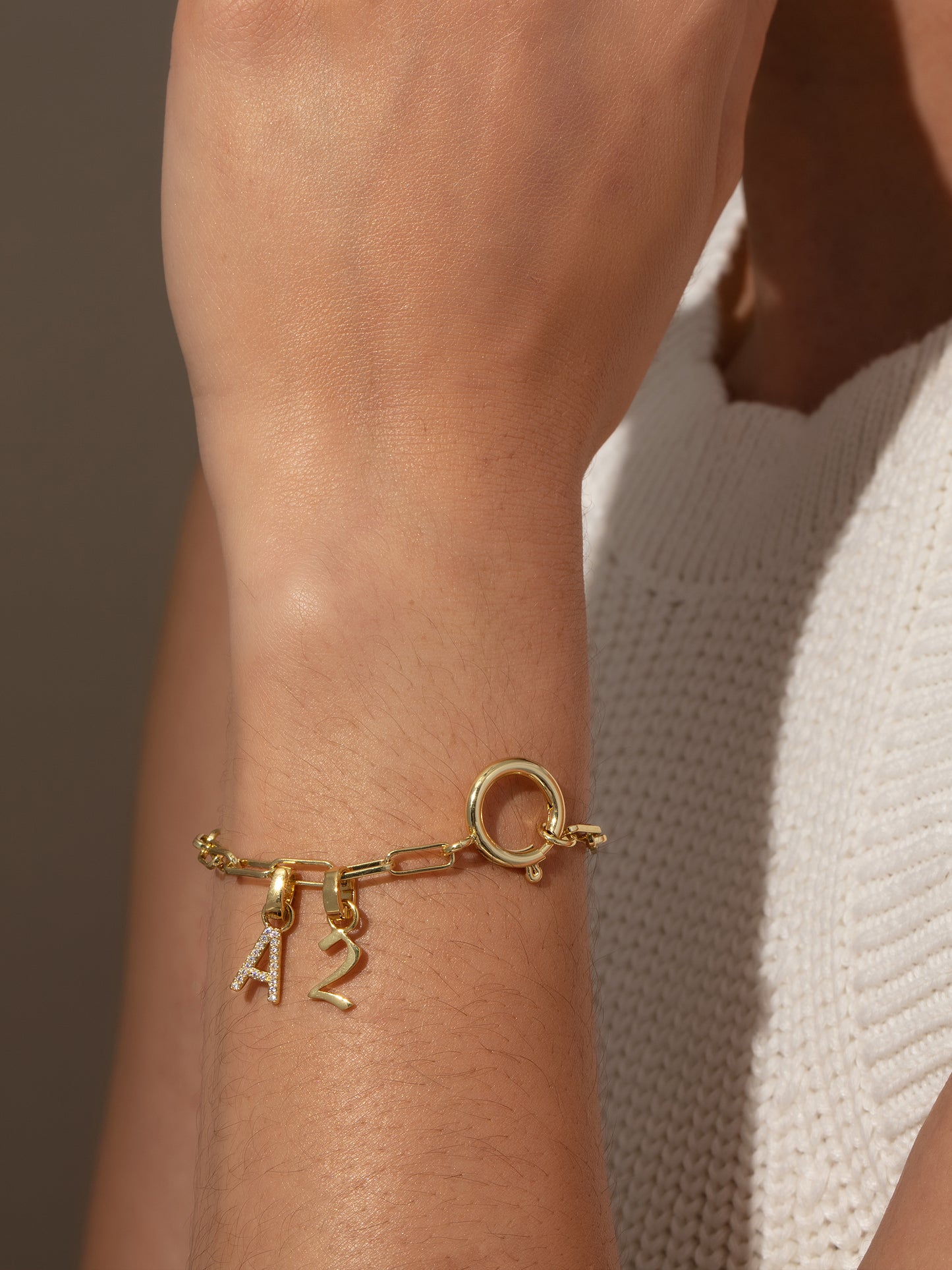 Number Charm | Gold | Model Image | Uncommon James