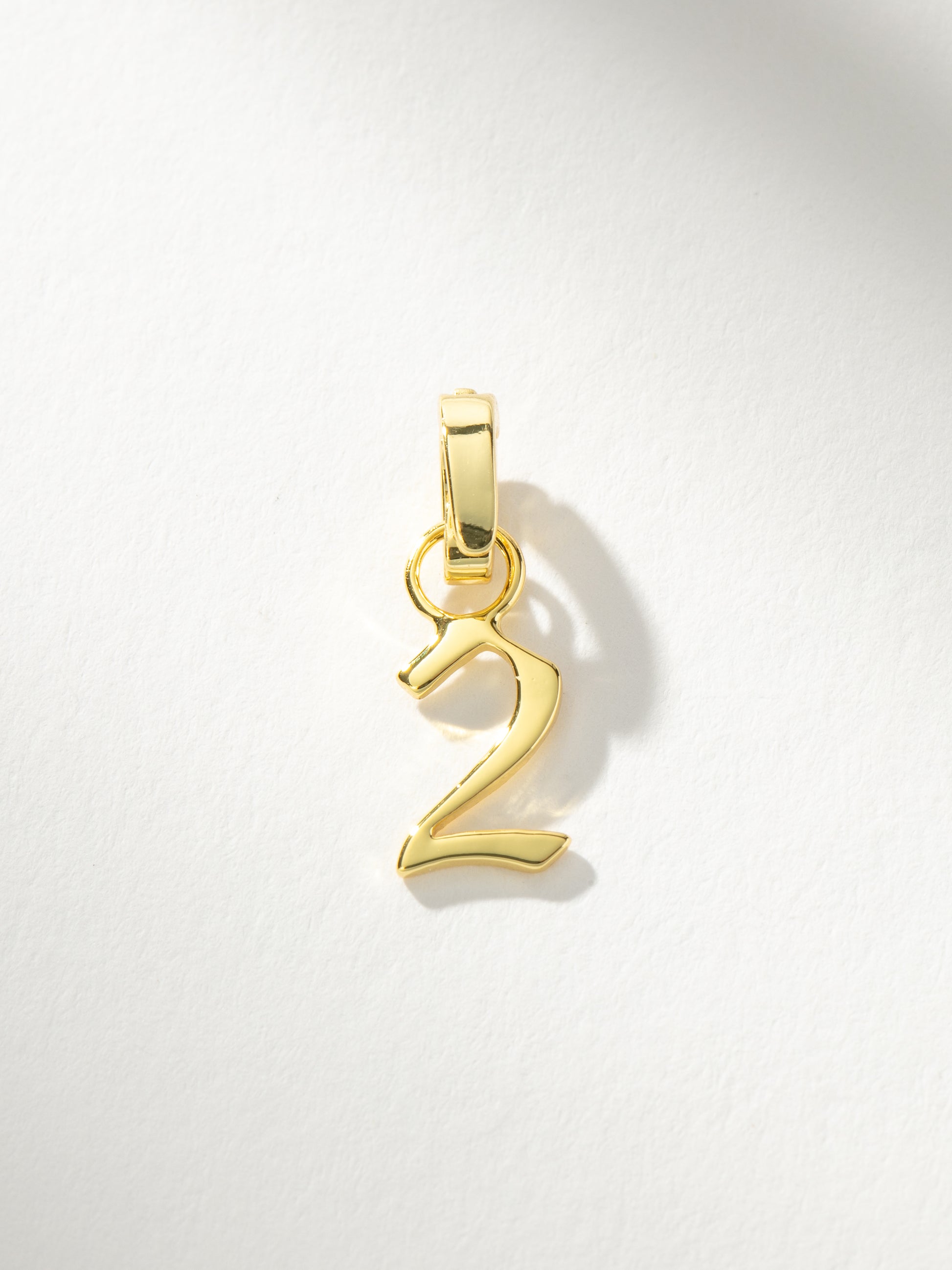 Number Charm | Gold 2 | Product Image | Uncommon James