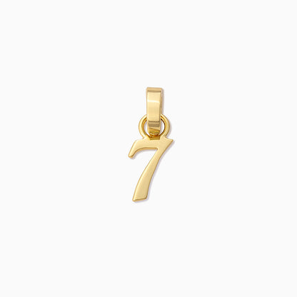 Number Charm | Gold 7 | Product Image | Uncommon James