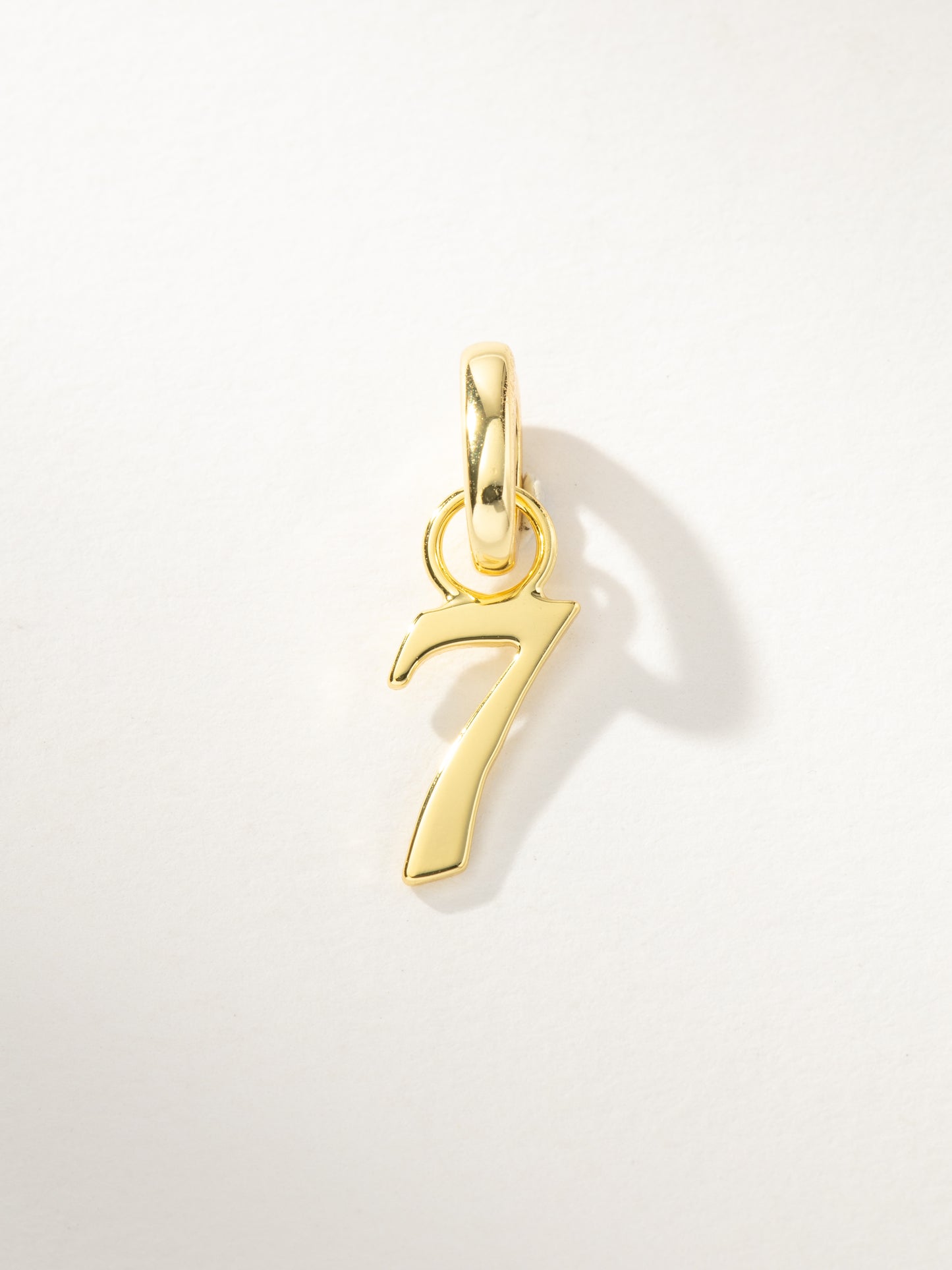 Number Charm | Gold 7 | Product Image | Uncommon James