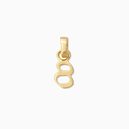 Number Charm | Gold 8 | Product Image | Uncommon James