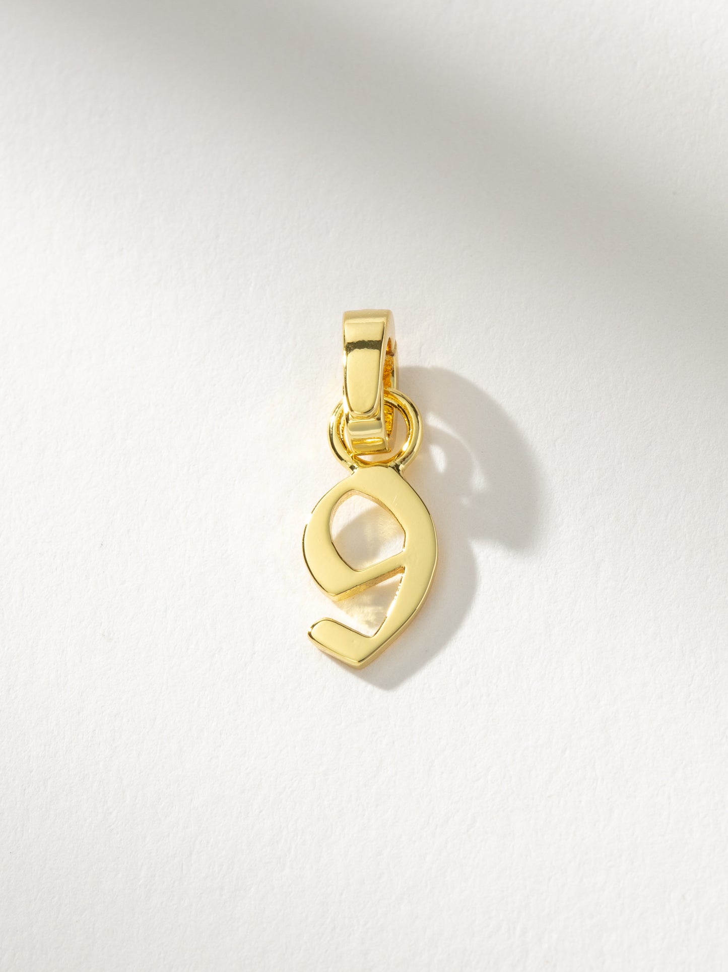 Number Charm | Gold 9 | Product Image | Uncommon James