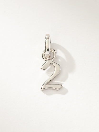 ["Number Charm ", " Silver 2 ", " Product Image ", " Uncommon James"]