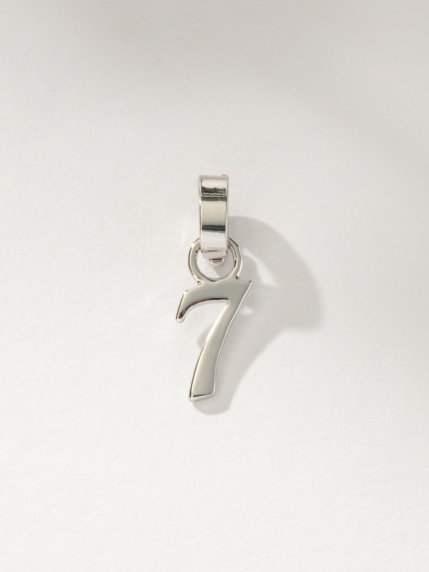 Number Charm | Silver 7 | Product Image | Uncommon James