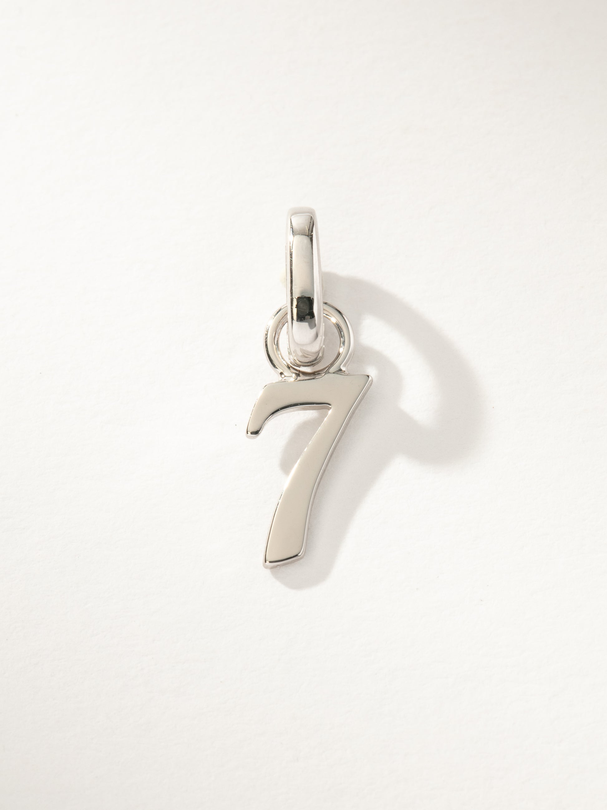 Number Charm | Silver 7 | Product Image | Uncommon James