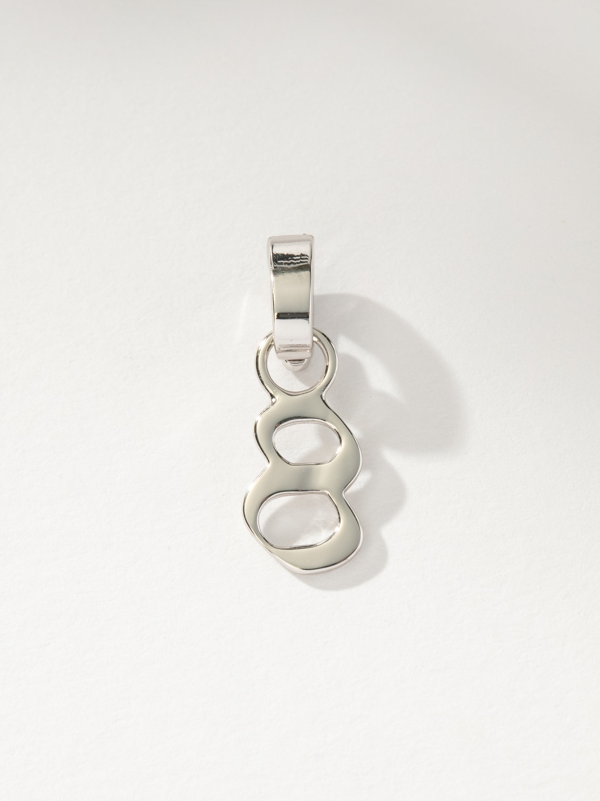 Number Charm | Silver 8 | Product Image | Uncommon James