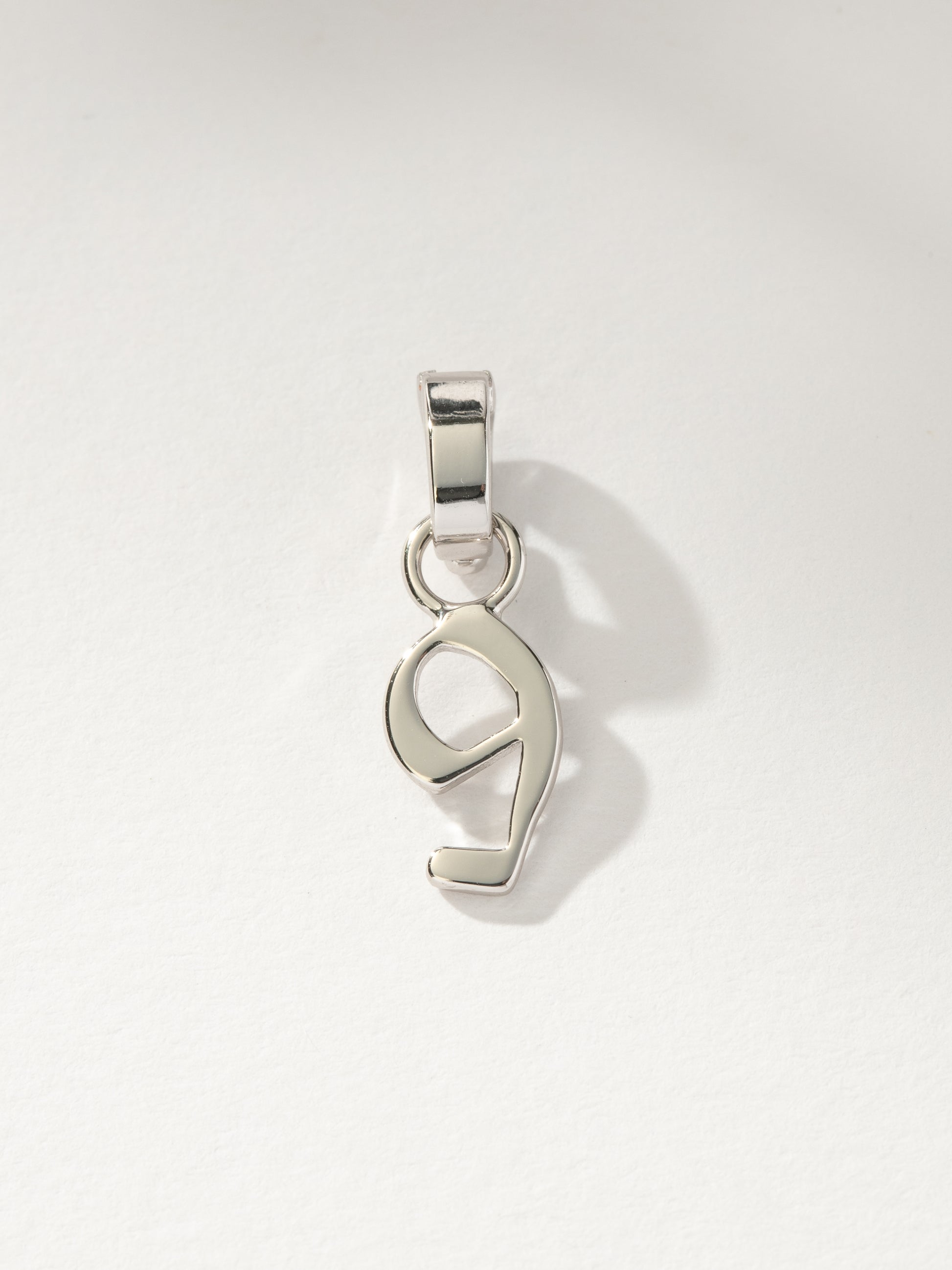 Number Charm | Silver 9 | Product Image | Uncommon James