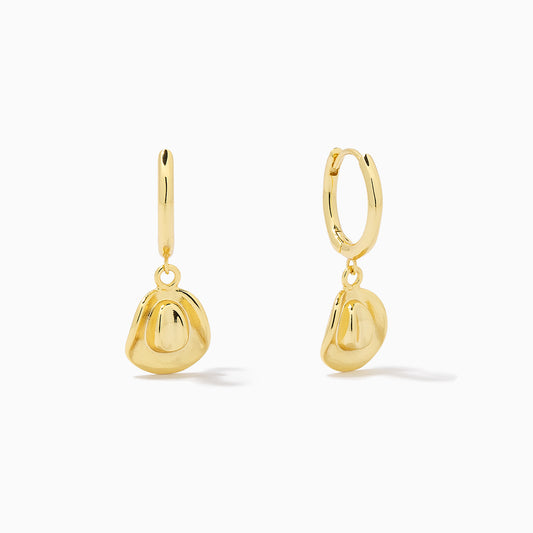 Gold Ball and Chain Dangle Earrings | Women's Jewelry by Uncommon James