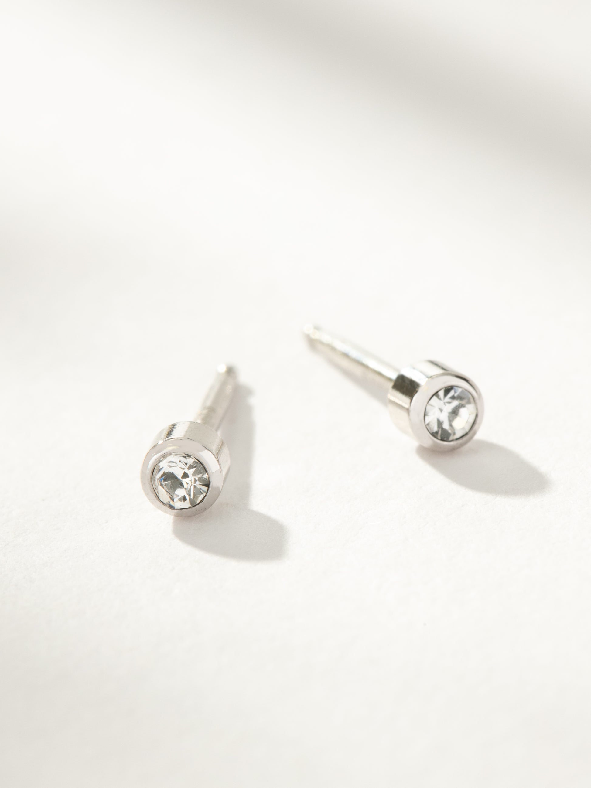 Simple Stud Earrings | Sterling Silver | Product Image | Uncommon James