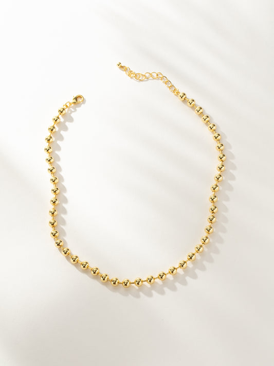 Ball Chain Necklace | Gold | Product Image | Uncommon James
