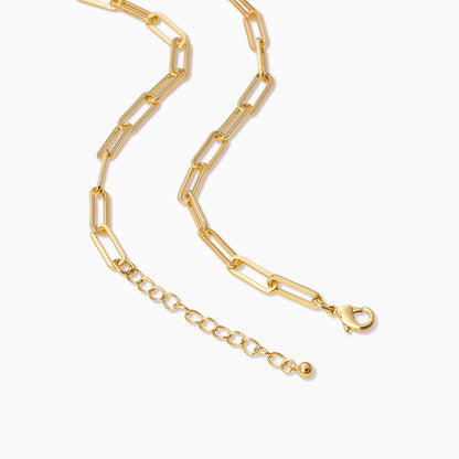 Chain and Bar Necklace | Gold | Product Detail Image 2 | Uncommon James