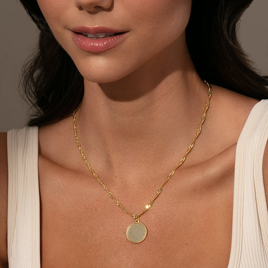 Gold Pavé Full Heart Pendant Necklace | Women's Jewelry by Uncommon James