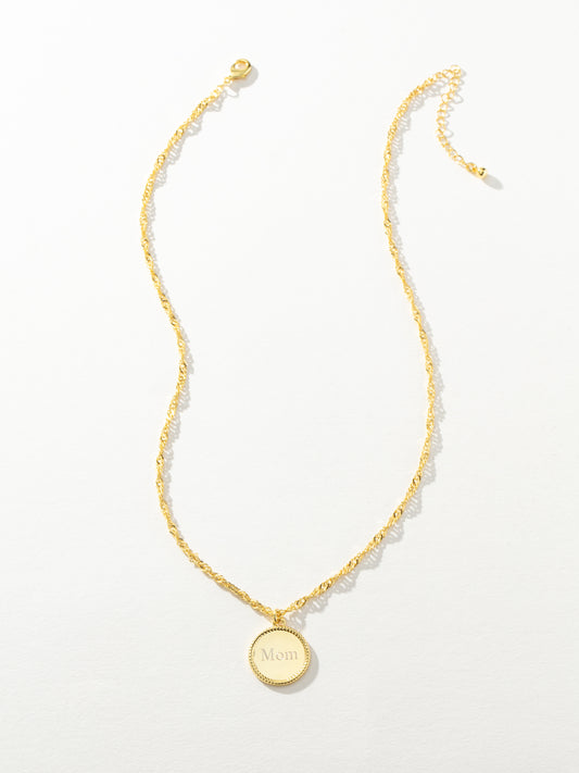 Mom Pendant Necklace