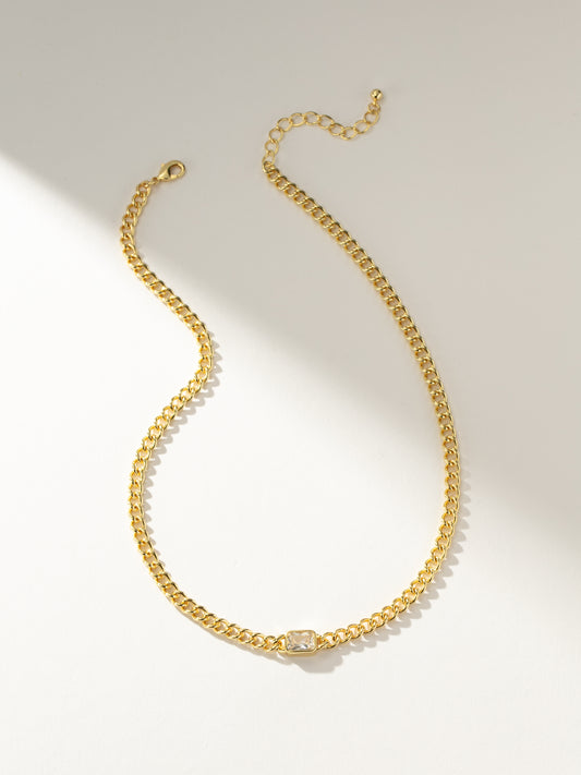 Center Of Attention Chain Necklace | Gold | Product Image | Uncommon James