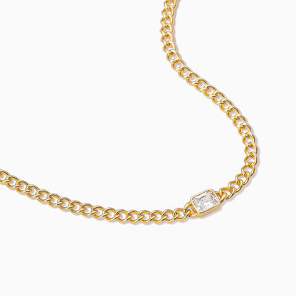 Center Of Attention Chain Necklace | Gold | Product Detail Image | Uncommon James