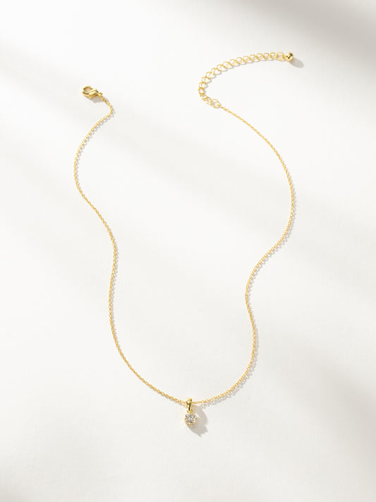 Leading Lady Pendant Necklace | Gold | Product Image | Uncommon James