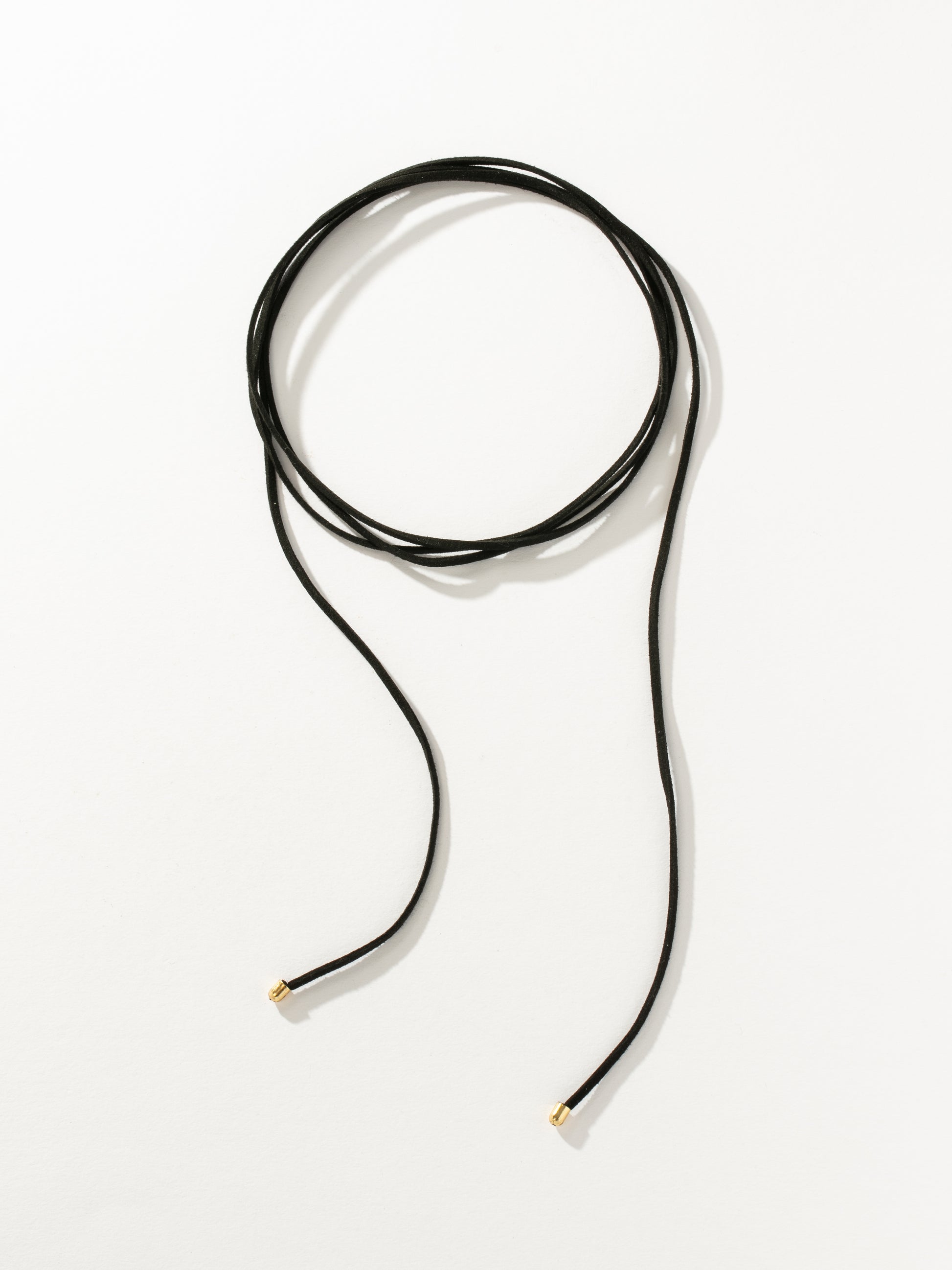 Laguna Black Choker Necklace | Faux Leather | Product Image | Uncommon James