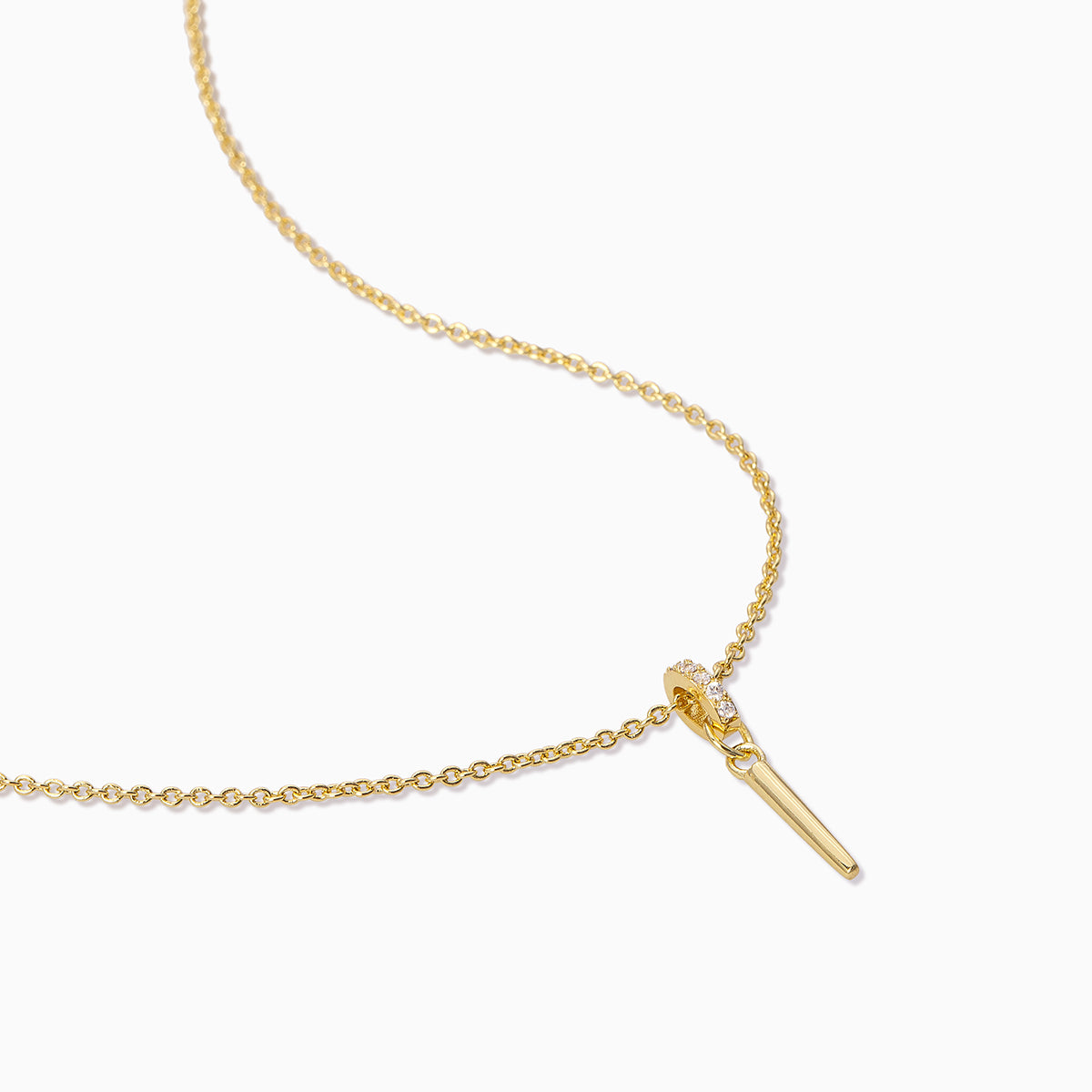 Move On Pendant Necklace | Gold | Product Detail Image | Uncommon James