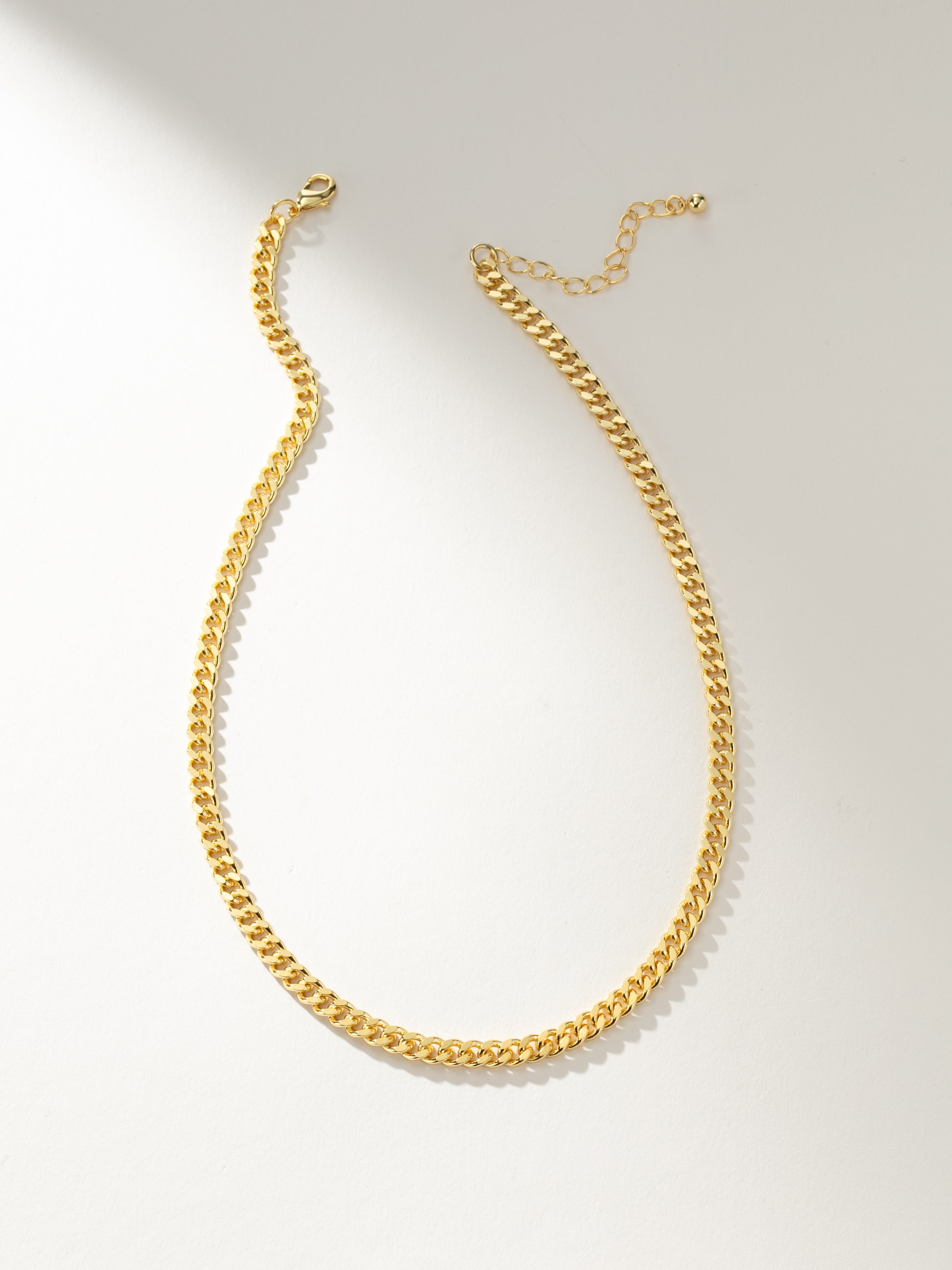 Rebellious Curb Chain Necklace | Gold | Product Image | Uncommon James