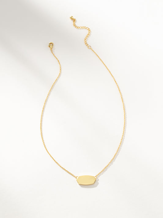 Timeless Pendant Necklace | Gold | Product Image | Uncommon James