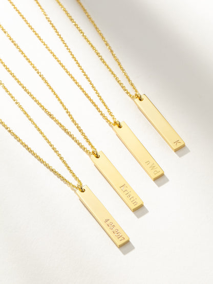 ["Vertical Bar Necklace"]