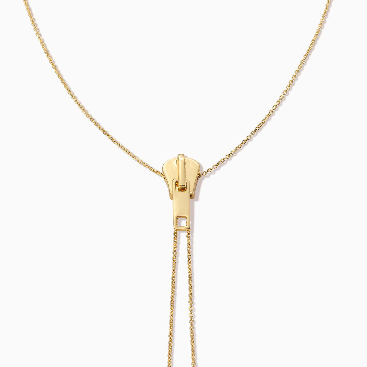 Jewelry, Gold Zipper Necklace