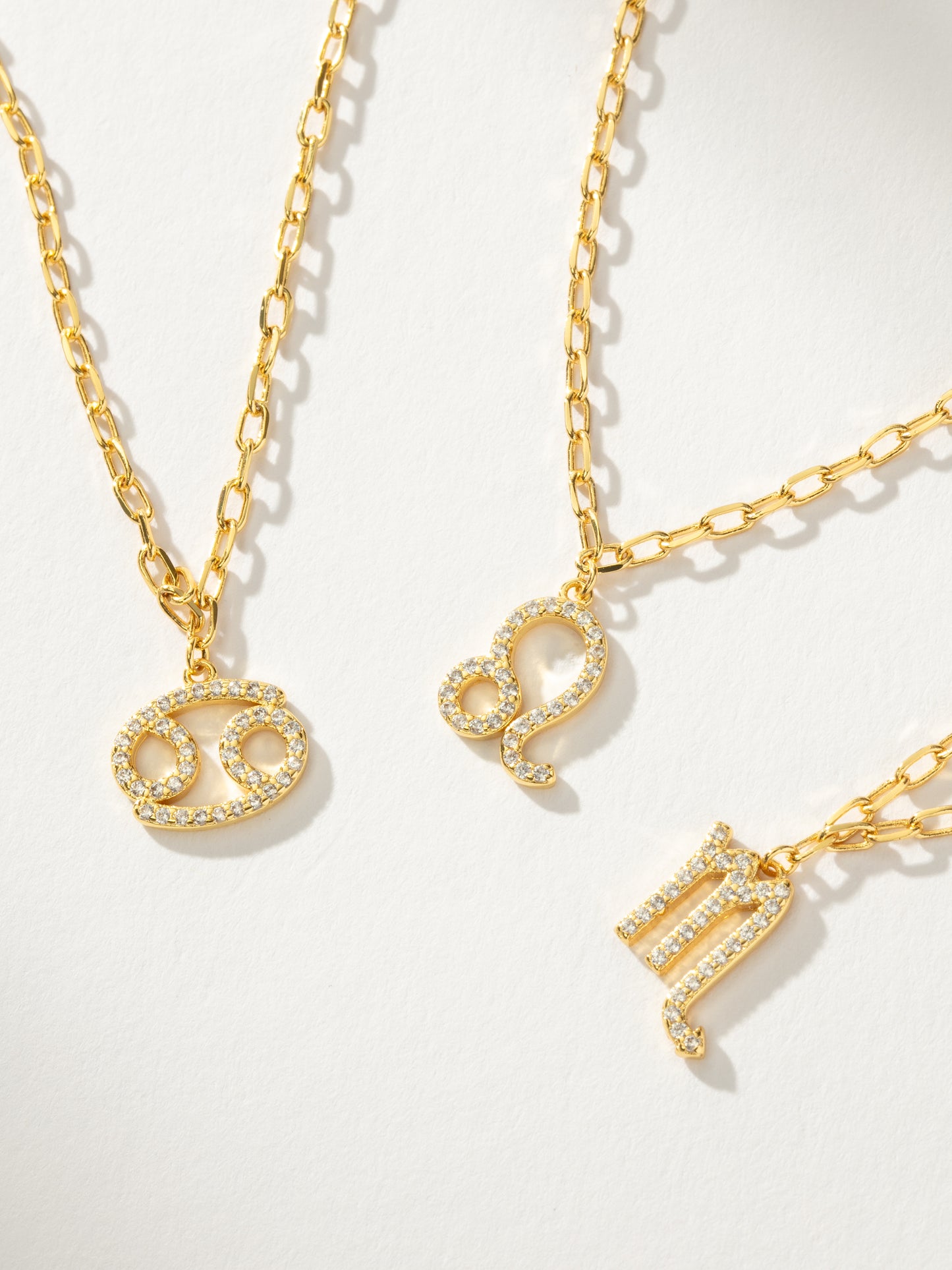 Zodiac Icon Chain Necklace | Gold | eComm Image | Uncommon James