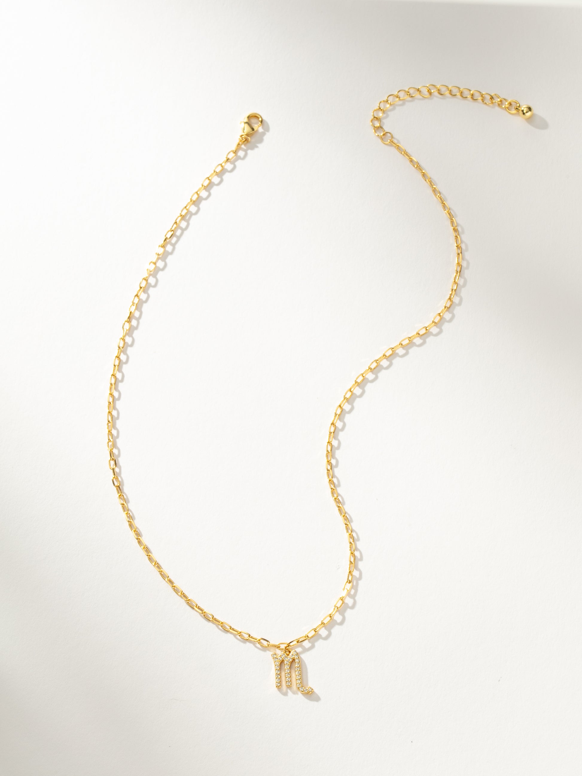 Zodiac Icon Chain Necklace | Gold | Product Image | Uncommon James