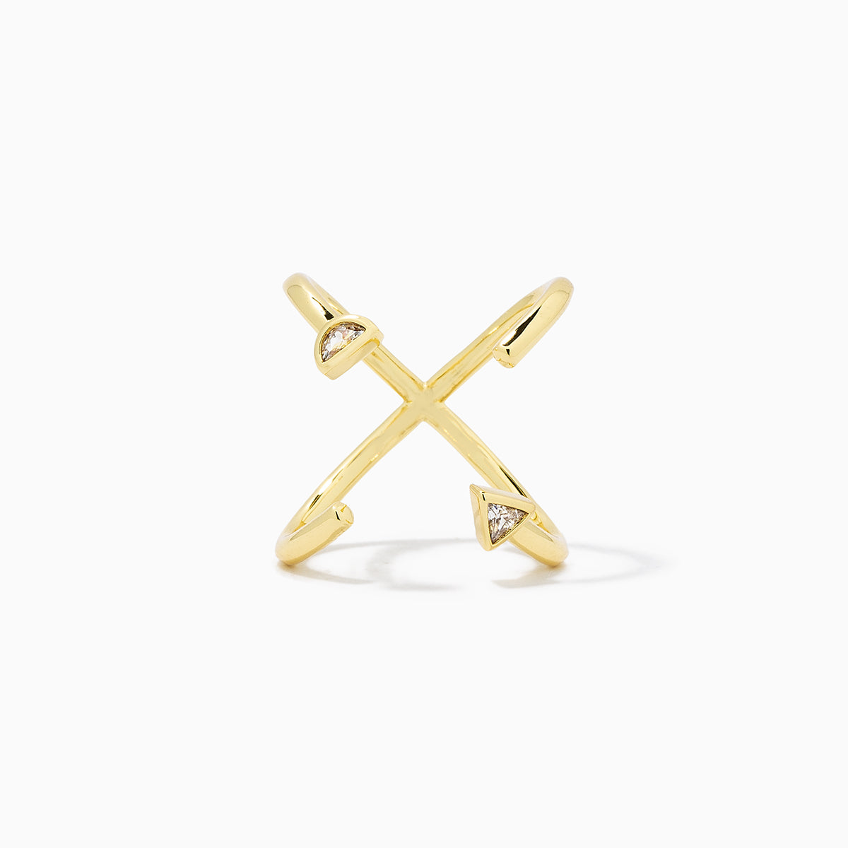 All Angles Arrow Ring | Gold | Product Image | Uncommon James