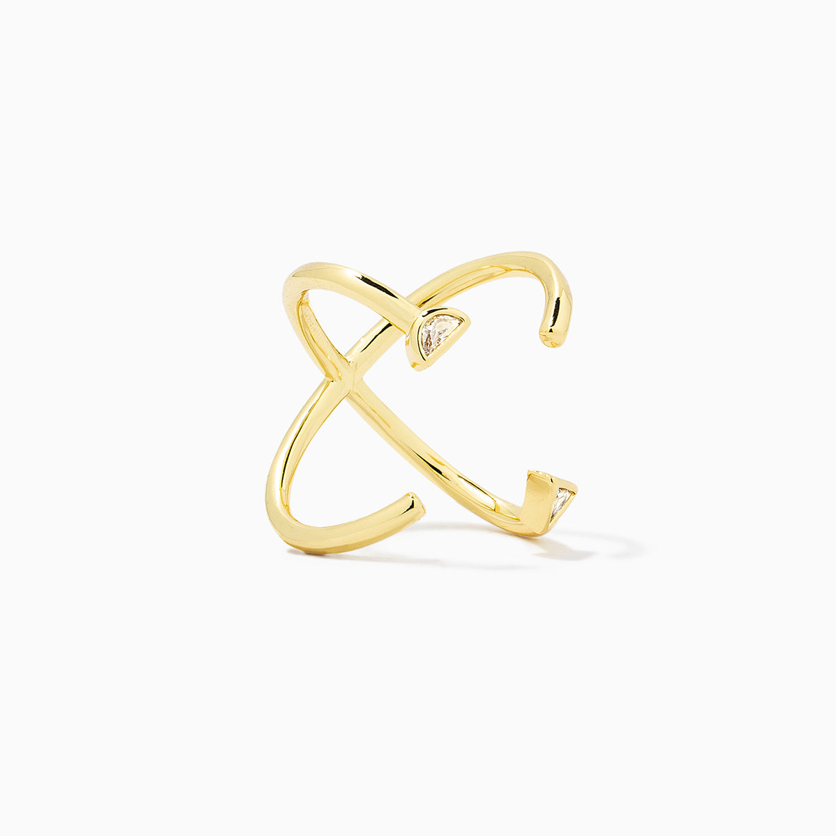 All Angles Arrow Ring | Gold | Product Detail Image | Uncommon James