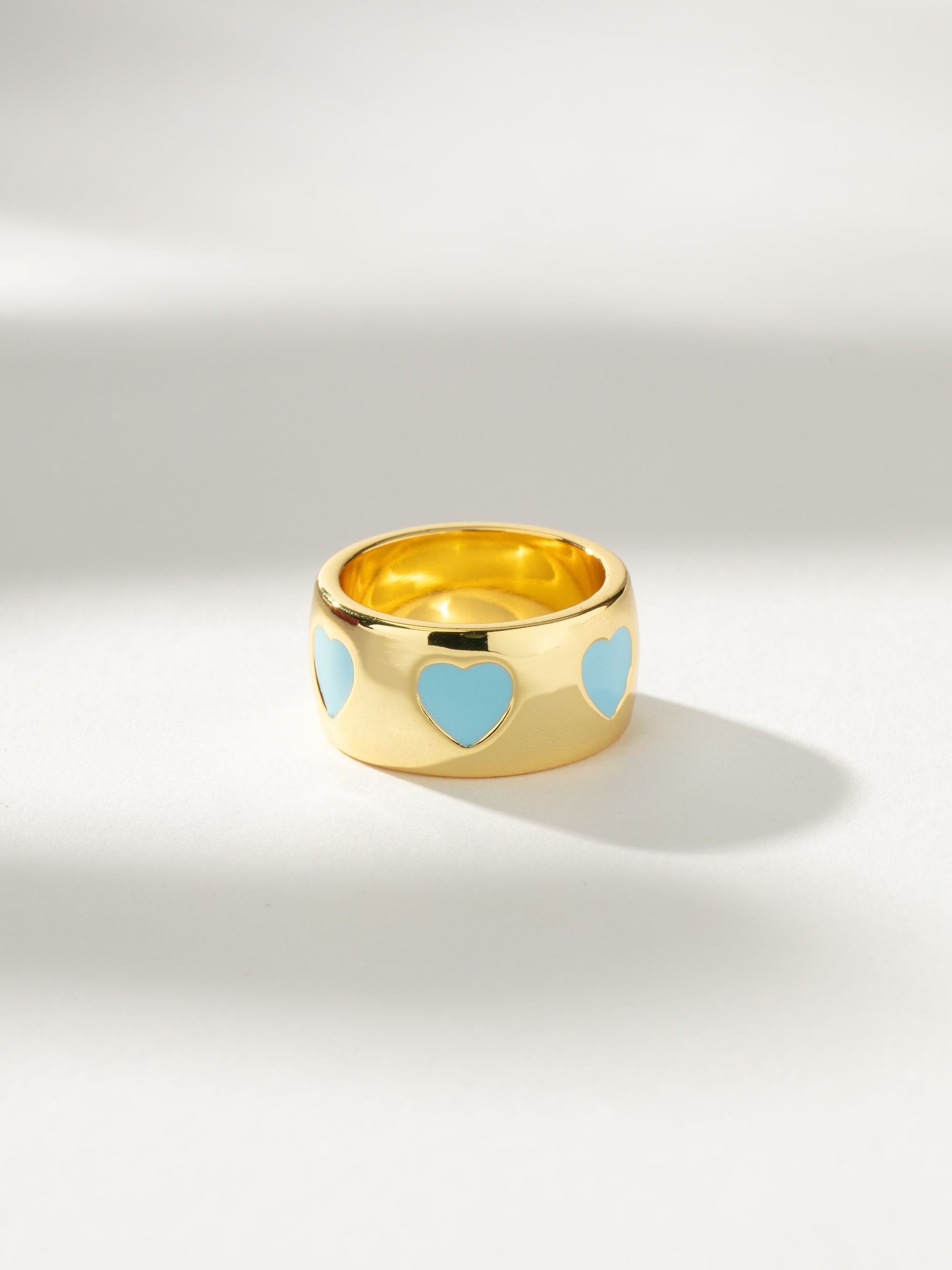 Chunky Heart Ring | Gold | Product Image | Uncommon James