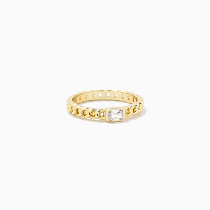 Center of Attention Ring | Gold | Product Detail Image | Uncommon James
