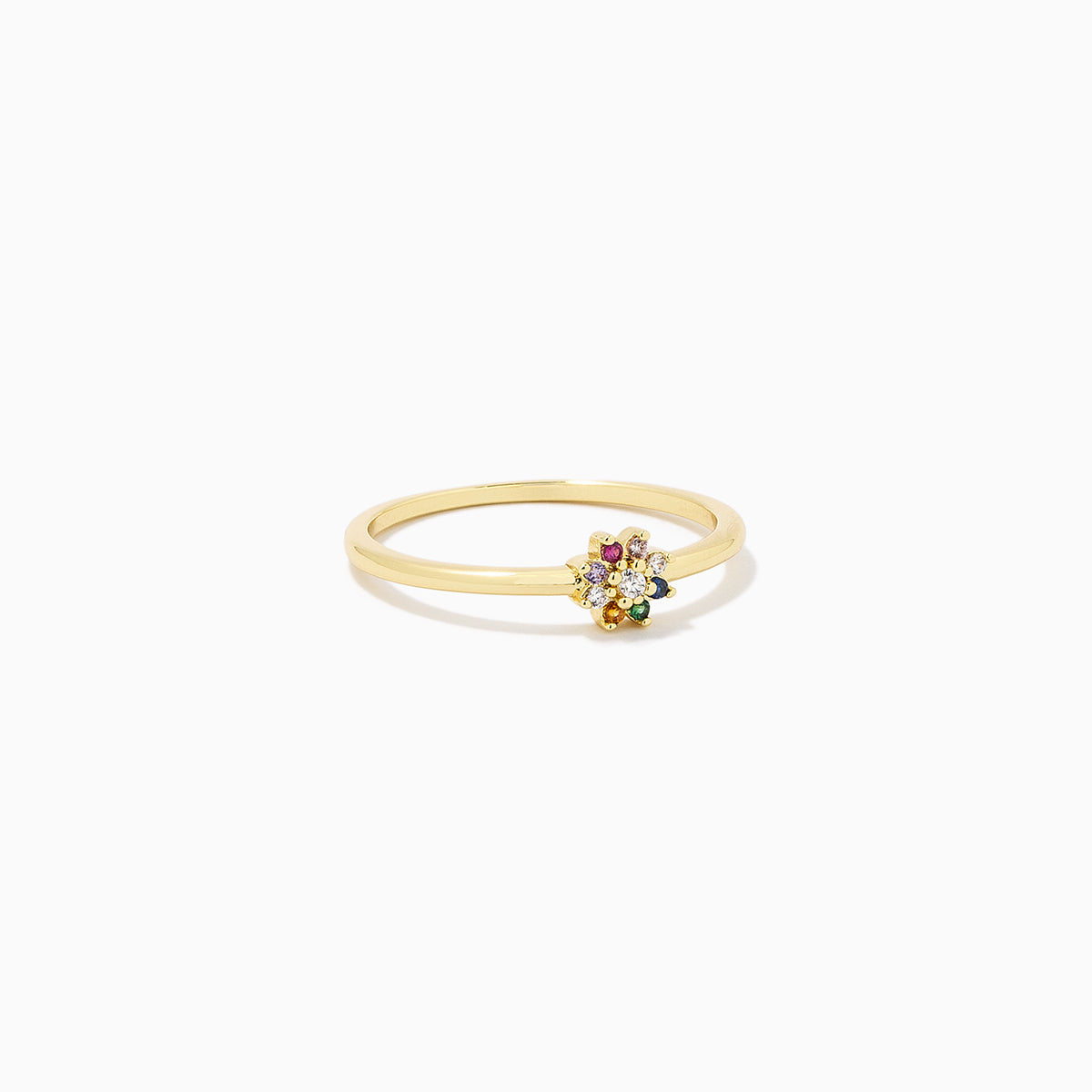 Colorful Flower Ring | Gold | Product Detail Image | Uncommon James
