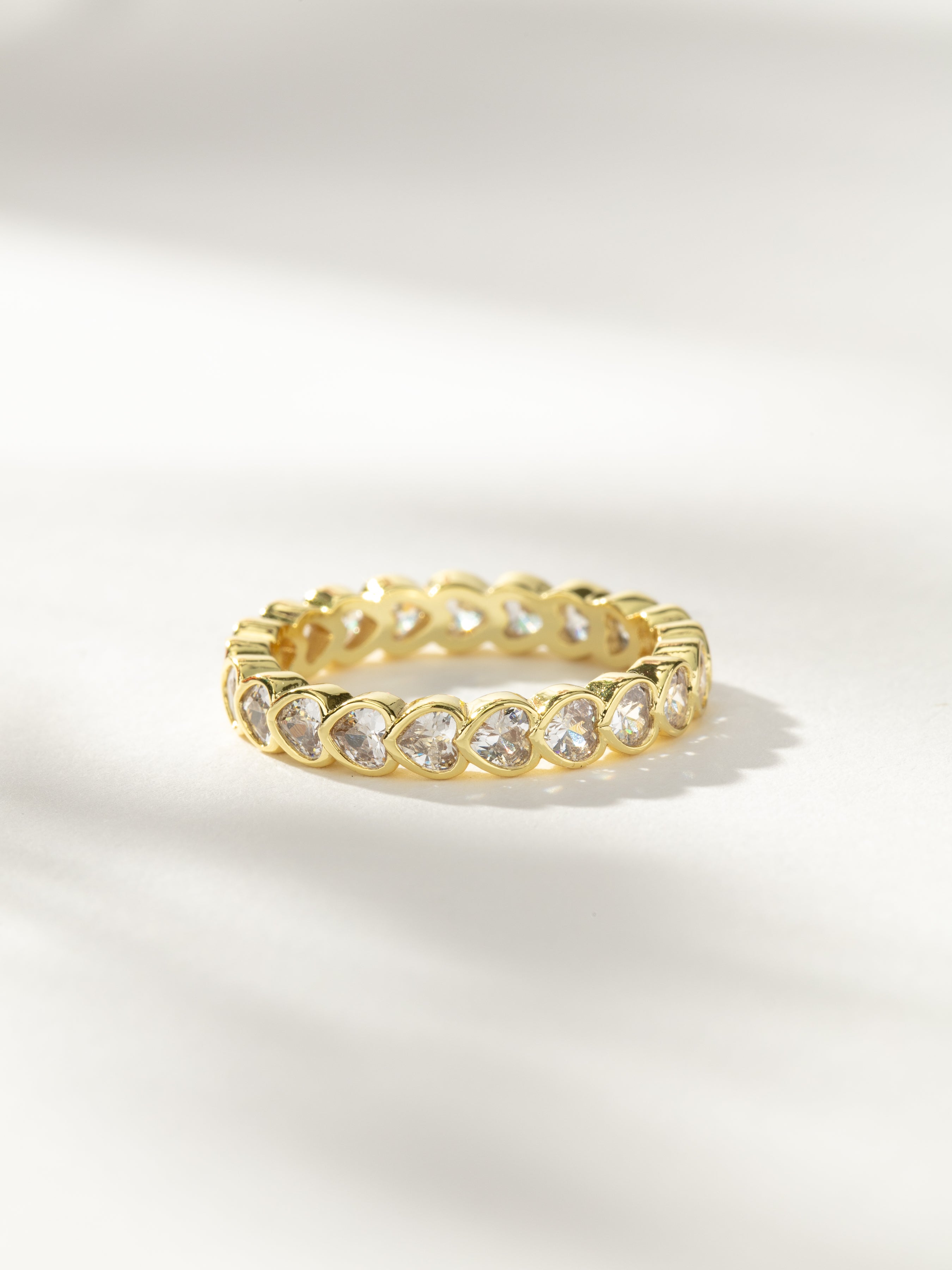 Forever In Love Heart Shaped Ring in Gold Uncommon James