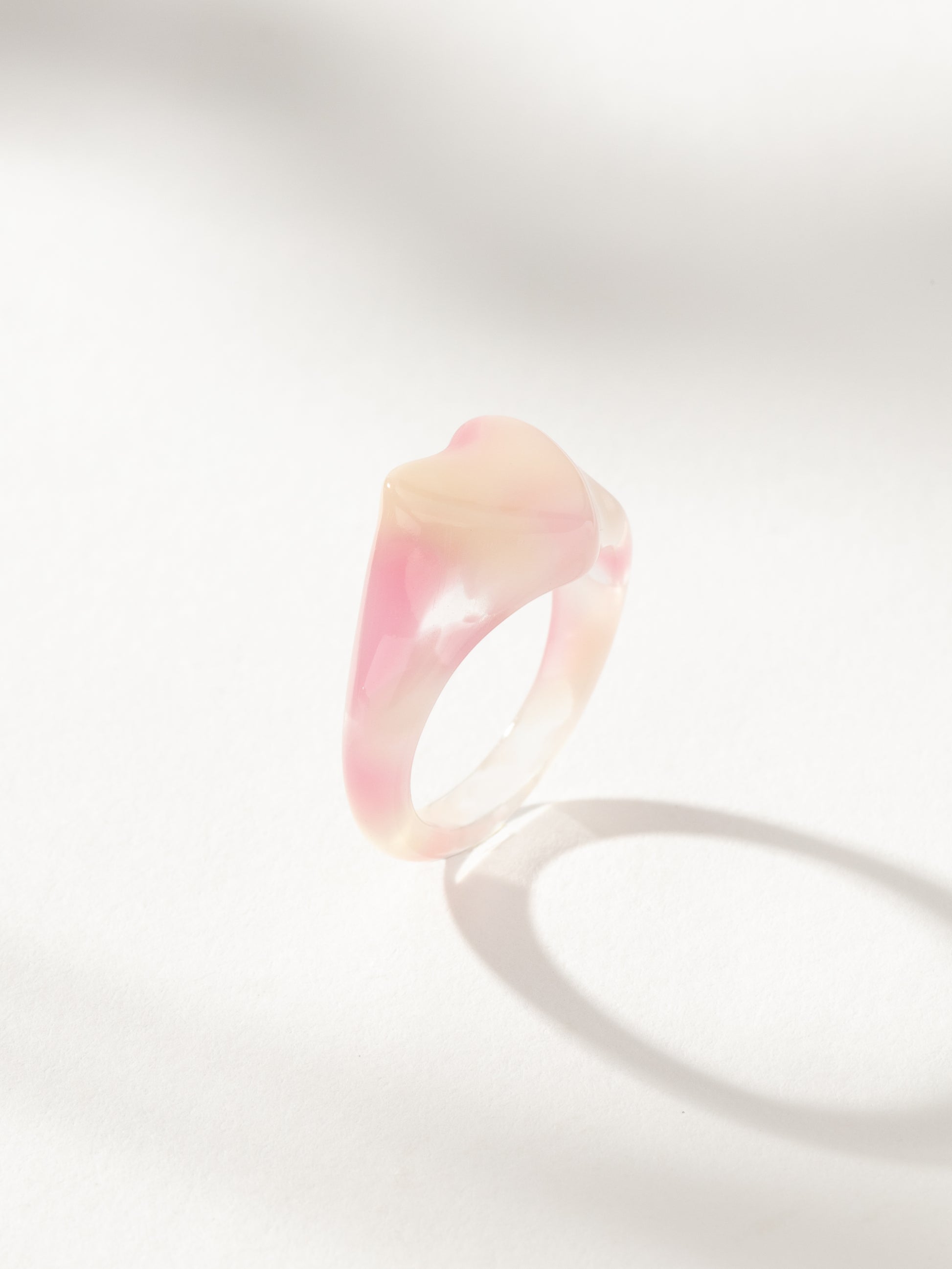 Resin Heart Ring | Resin | Product Image | Uncommon James