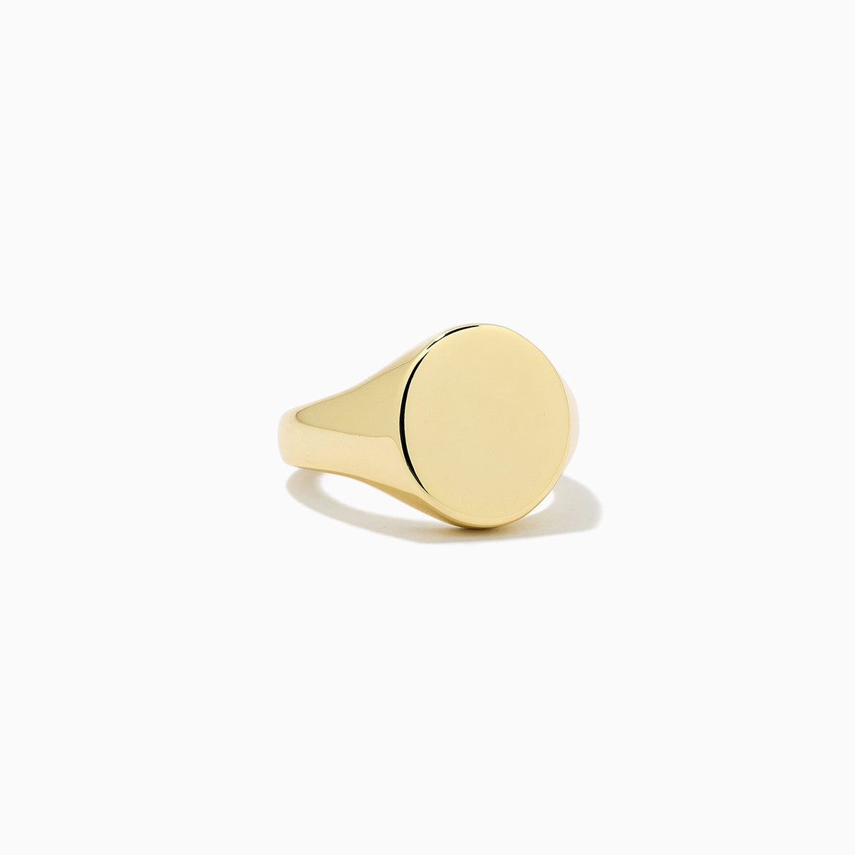 Gold Custom Personalized Engravable Signet Ring