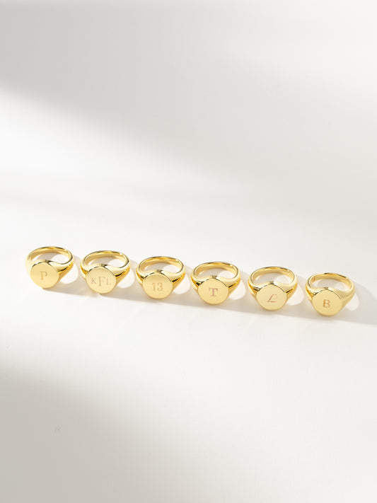 Signet Ring | Gold | Product Image | Uncommon James