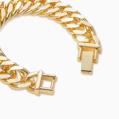 ["Bold Move Chain Bracelet ", " Gold ", " Product Detail Image 2 ", " Uncommon James"]