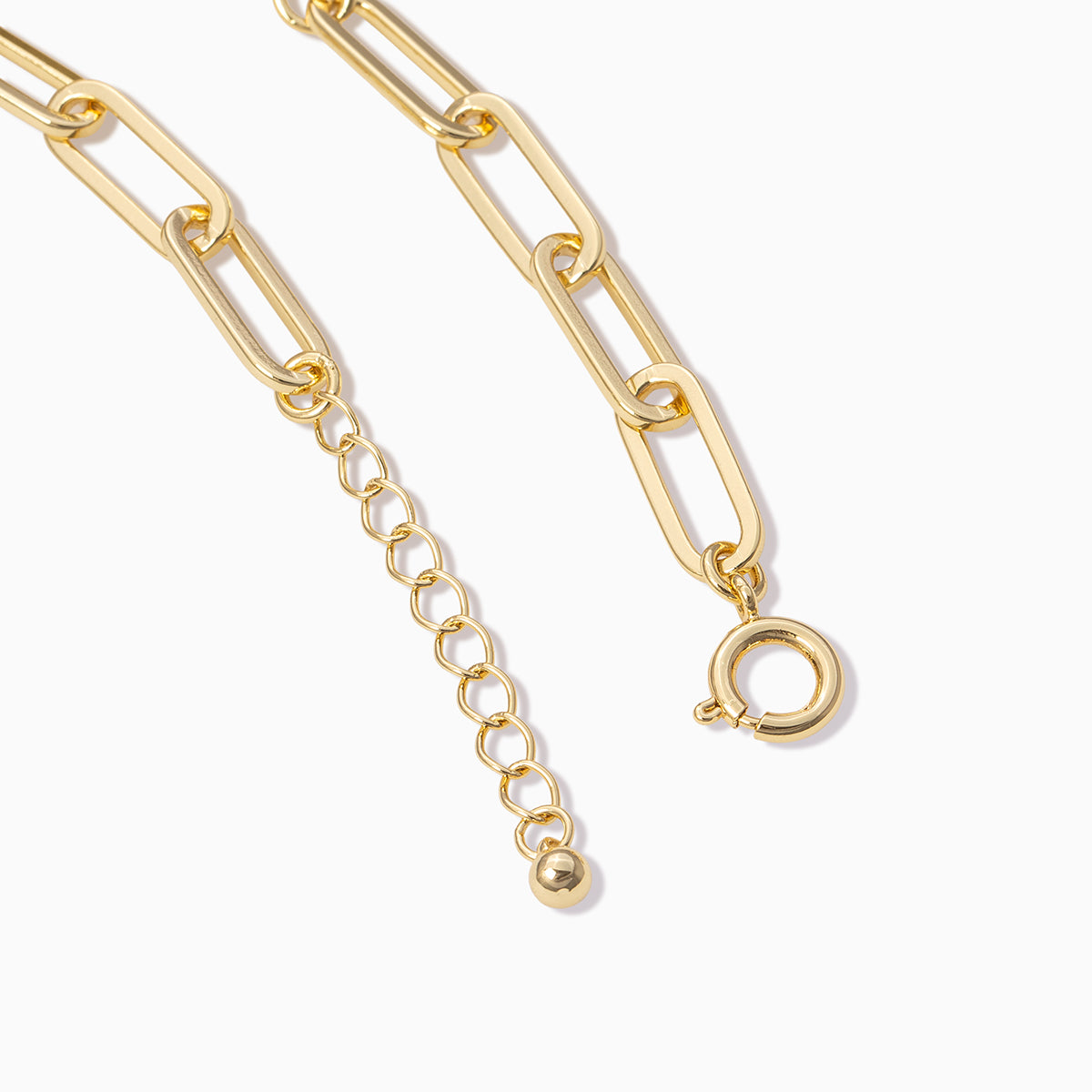 Gold Paperclip Chain Charm Bracelet | Charm Jewelry | Women's Jewelry by Uncommon James