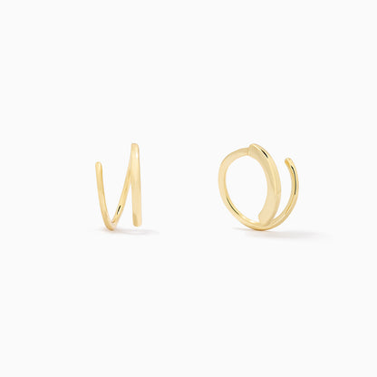Seeing Double Earrings | Sold Gold | Product Image | Uncommon James