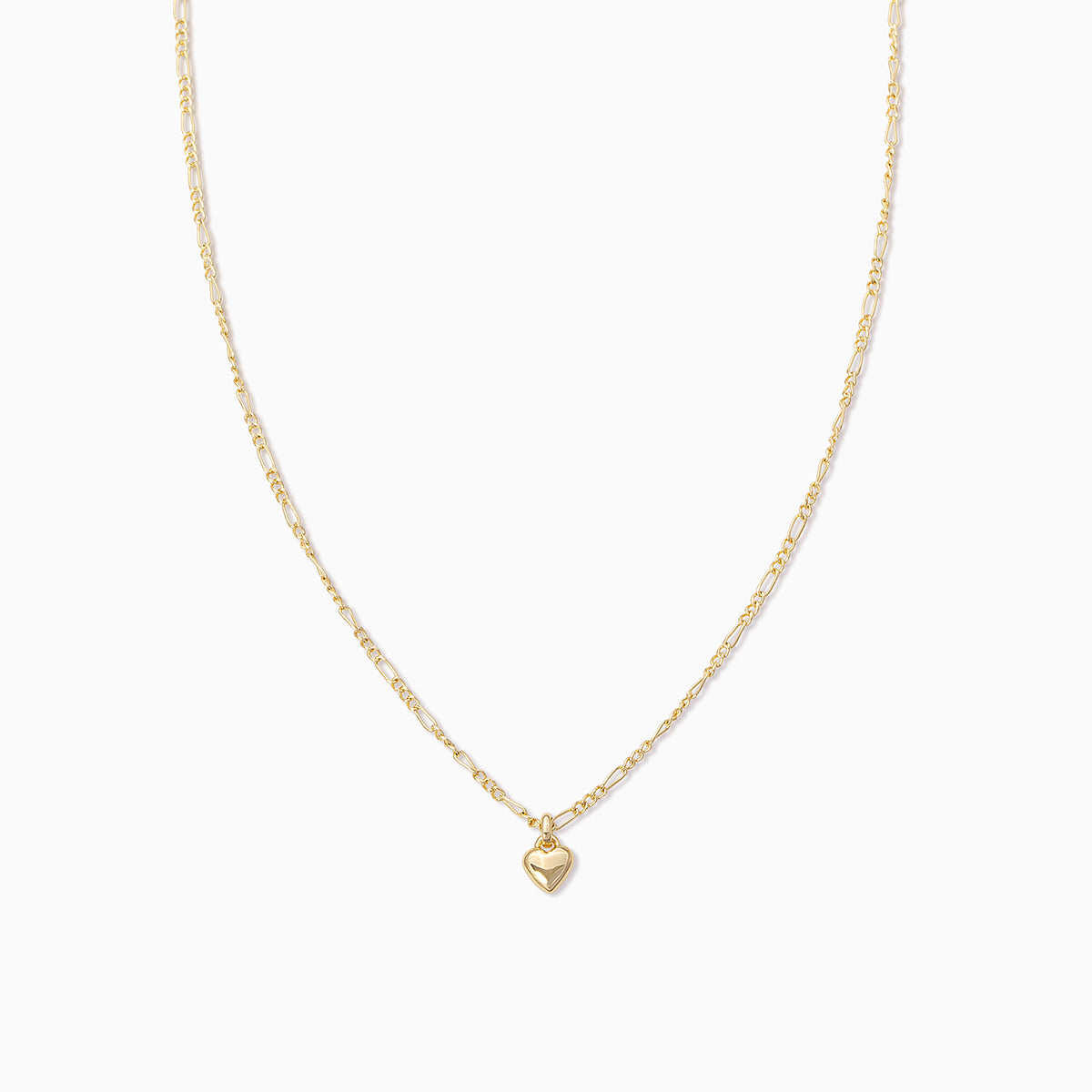 Mini Heart Necklace | Gold | Product Image | Uncommon James