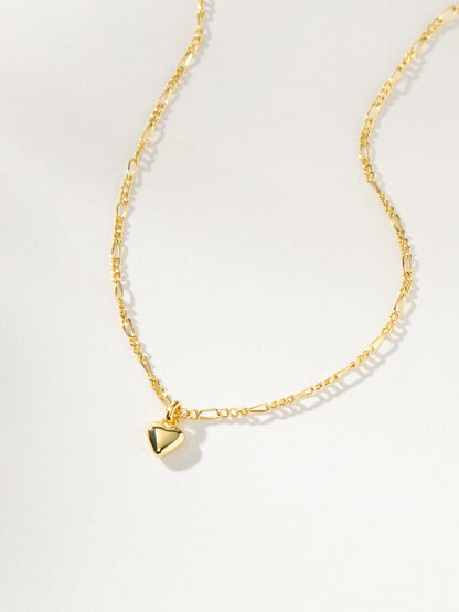 ["Mini Heart Necklace ", " Gold ", " Product Detail Image ", " Uncommon James"]